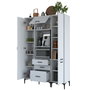 Hanah Home Armario multiusos JE118 - 2964 Blanco
